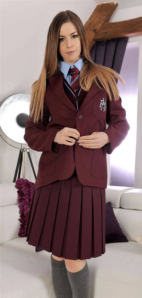 Christian School Prefect In Red School Girl Outfit Girl Outfits