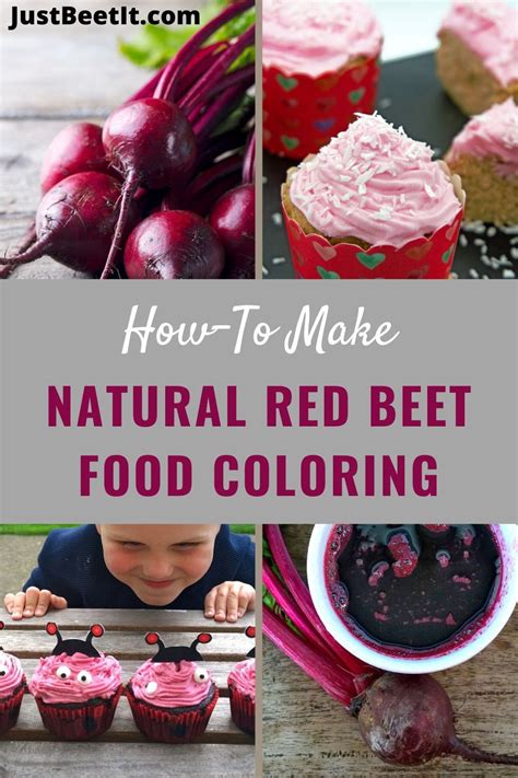 How To Make Natural Red Beet Food Coloring — Just Beet It Red Beets