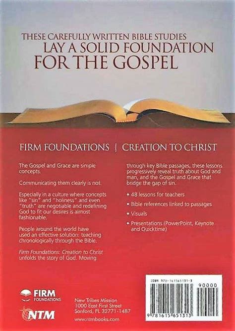 Firm Foundations Creation To Christ Revised Set Dvd