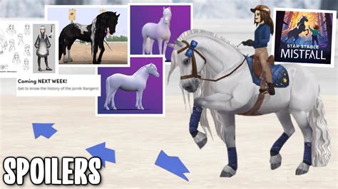 Spoilers Dressage Races New Horse Breed Updated Characters Animates