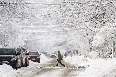 Ontario Winter Storm Prompts School Closures Threatens Holiday Travel