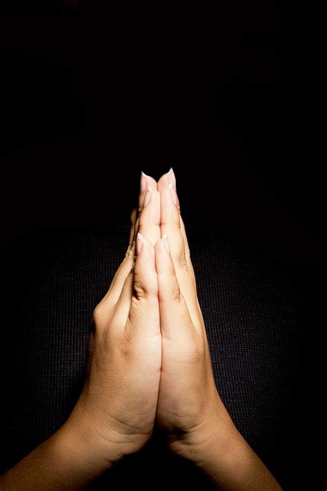 Praying Hands In Black High Quality Abstract Stock Photos Creative