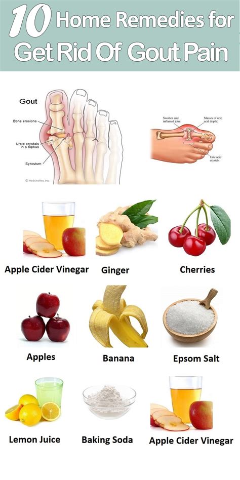 10 Diy Home Remedies For Gout Pain Healthbeautywellness Gout