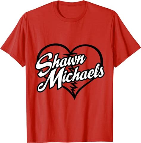 Wwe Shawn Michaels Heartbreak Logo Graphic T Shirt Uk