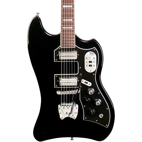 Open Box Guild S 200 Tbird Solid Body Electric Guitar Black