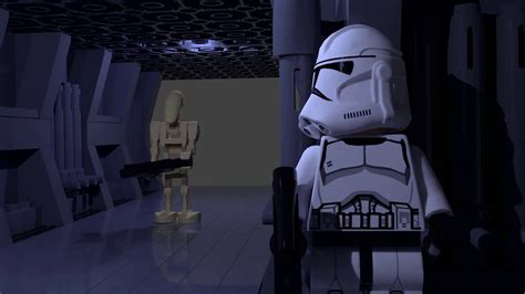 Lego Star Wars Blender Animation Test Youtube