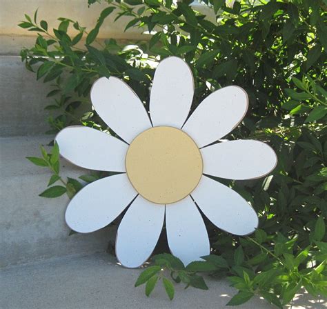 Large White Daisy Or Your Custom Personalized Colors For Wall Hanging