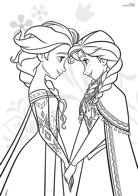 Eiskönigin 2 bilder zum ausdrucken kostenlos / elsa and anna coloring