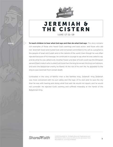 The Prophet Jeremiah Bible Video For Kids Sharefaith Media