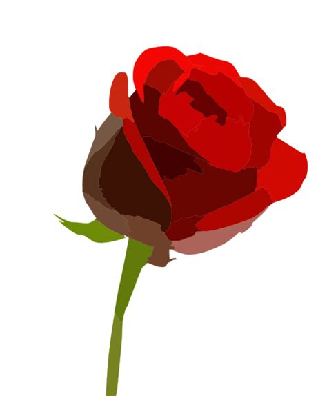 Red Rose Clip Art At Vector Clip Art Online