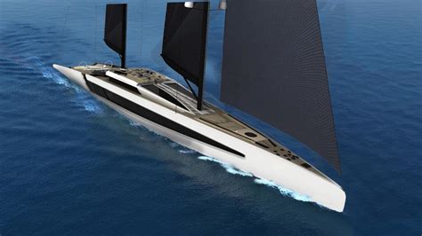 Inmind 60m Luxury Sailing Yacht Concept
