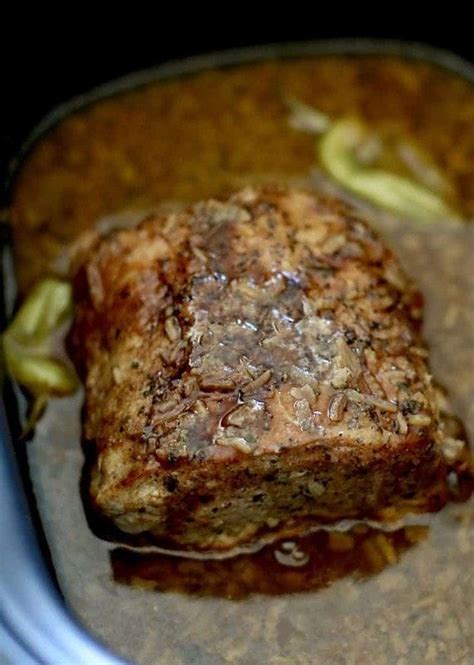 Season with salt and pepper, to taste. Crock pot mississippi pork roast | Recipe | Pork roast ...