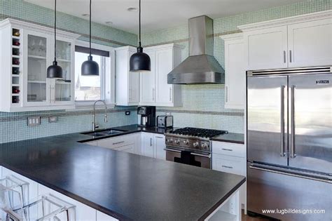 12 Modern Black Granite Kitchen Design Images Wallpaper Free