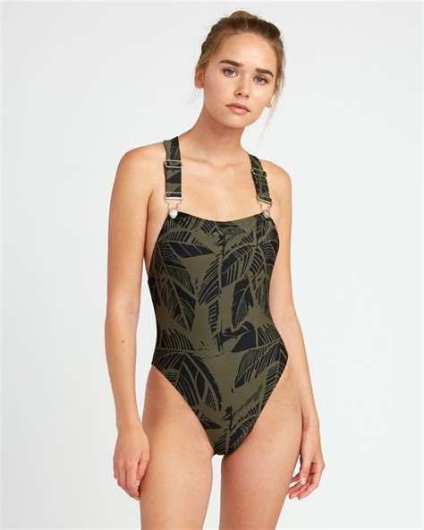 Harlo Cheeky One Piece Swimsuit For Women P Swrnrvs Rvca