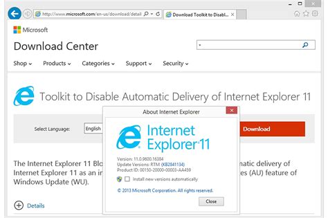How To Turn Off Microsoft Internet Explorer Update It Still Works