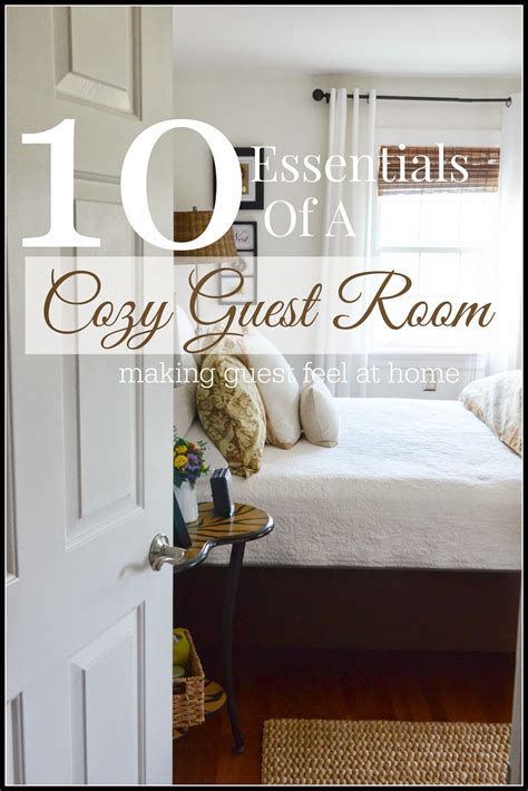 10 Essentials Of A Cozy Guest Room Stonegable