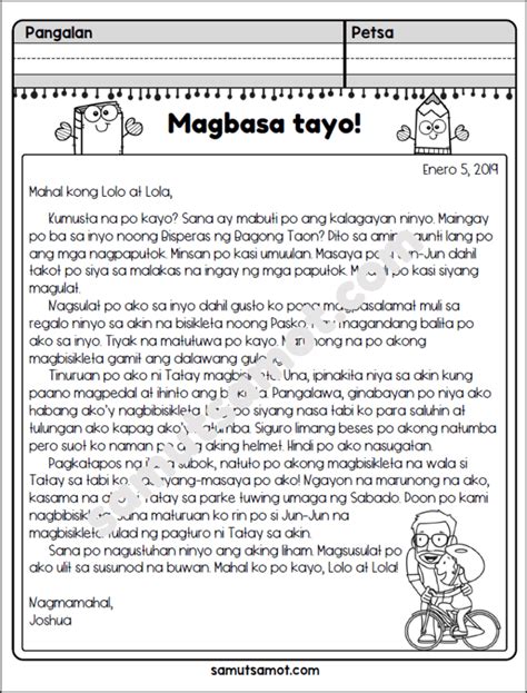K To 12 Grade 3 Filipino Pagbasa Nat National Achievement Test Rev