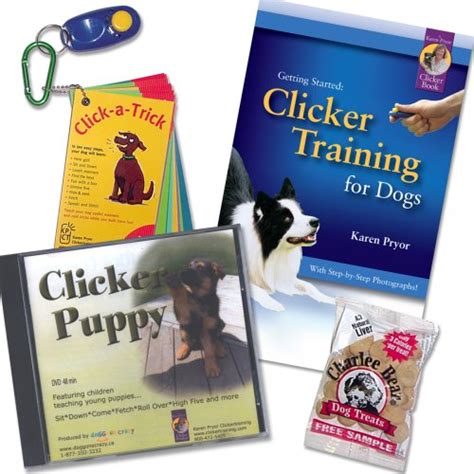 Karen Pryor Getting Started Clicker Training Kit For Puppys Dog