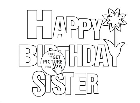 Happy birthday coloring pages 119. Happy Birthday Brother Coloring Pages at GetColorings.com ...
