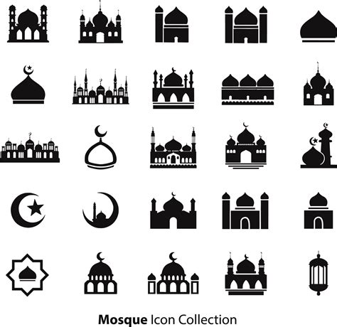 Mosque Icon Vector Art Icons And Graphics For Free Download