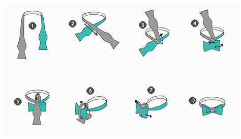 How To Tie A Bow Tie Diagram Photos Cantik
