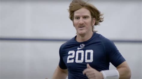 Undercover Eli Manning Tries Out For Penn State As Chad Powers