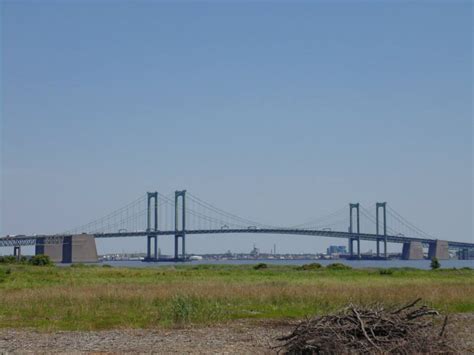 The Delaware Memorial Bridge Also Known As The Twin Spans Delaware