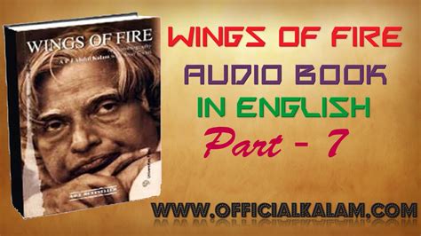 Wings of Fire Audio Book (English) by Dr.APJ Abdul Kalam 7/8 - YouTube