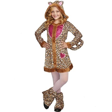 Cheetah Cutie Girls Kids Halloween Costume Multi Extra Large Etsy