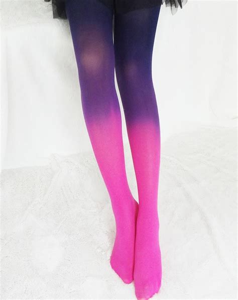 13colors girlady gradient color women thick pantyhose velvet 120d warm colored shaping tights