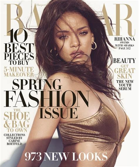 Rihanna Swims With Sharks In Harper S Bazaar Freeyork