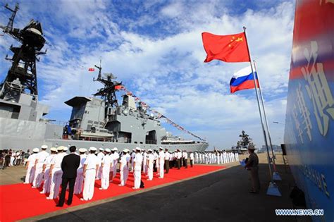 Chinese Russian South China Sea Exercise Includes Island Seizing Drill