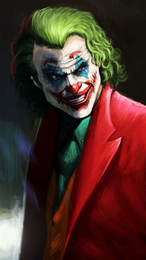 Joker Smile Supervillian In 2160x3840 Resolution Joker Smile Joker