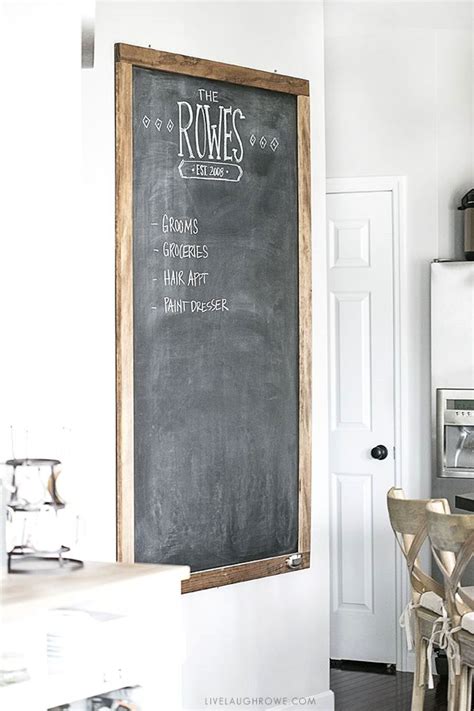 20 Chalkboard In Kitchen Diy