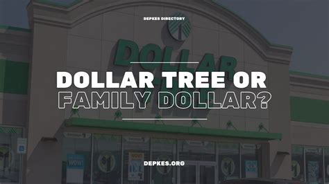 Dollar Tree vs. Family Dollar: A Wallet-Friendly Comparison