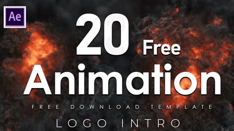 28 Intro Logo Animation After Effects Template Free Download Free