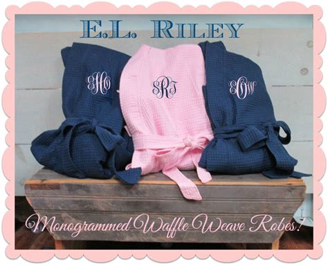 Monogrammed Robes Personalized Bridesmaid Gift Bridesmaid Etsy