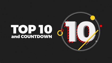 If you mean a countdown number, use control + t (or command + t on a mac) to create title. Top 10 Videos And Countdown - After Effects Templates ...