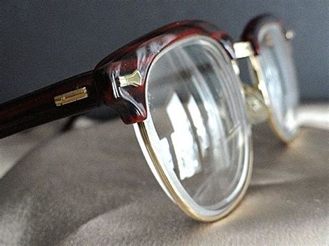 Vintage 1950s Mad Men Glasses Shuron Clubmaster Style Mens Glasses Glasses Vintage Mens