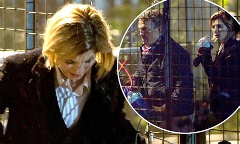 Jodie Whittaker Pictured Filming Doctor Who Daily Mail Online