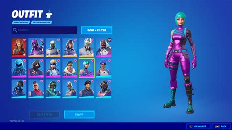 Sold Fa Stacked Og Fortnite Account 1114 Exclusives Skins 300