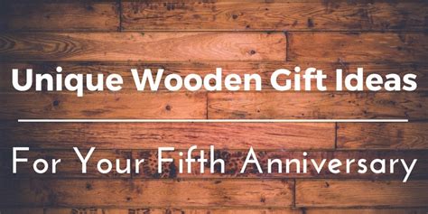 Maybe you would like to learn more about one of these? Best Wooden Anniversary Gifts Ideas for Him and Her: 45 ...