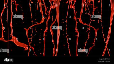 Splashed Blood Hi Res Stock Photography And Images Alamy