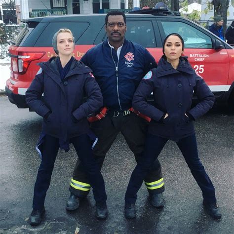 The Girls With Chief Chicago Fire Dawsey Taylor Kinney Chicago Fire Chicago At Night Chicago