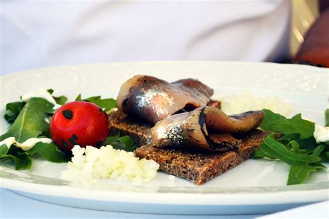 Free Images Restaurant Dish Meal Food Salad Produce Fish