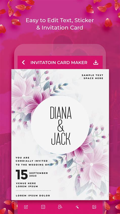 Wedding Invitation Card Maker Apk 115 For Android Download Wedding