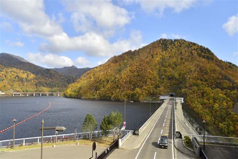 定山渓ダム（札幌湖） さっぽろ観光写真ライブラリー