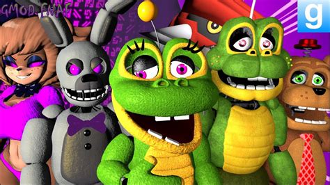 Gmod Fnaf Happy Frog And Friends Have A Stormy Day Youtube