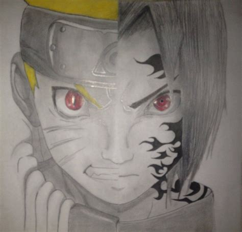 Sketch Naruto Characters Drawing Face