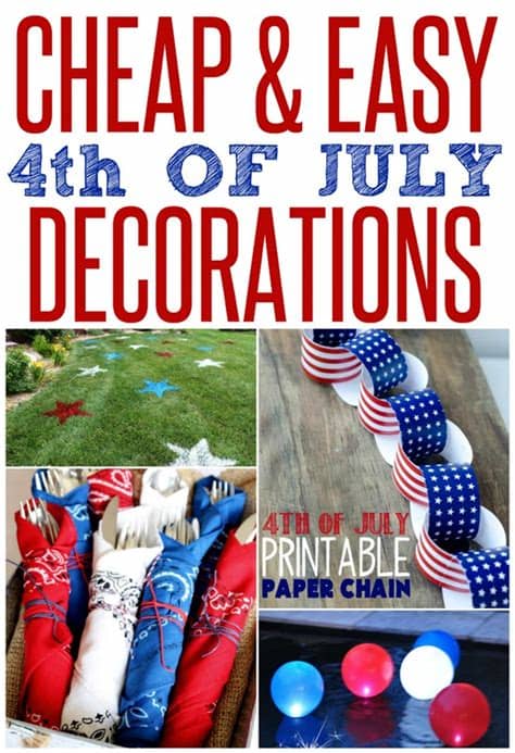 What style do you like best? Cheap and Easy Patriotic Party Decorations - Infarrantly ...